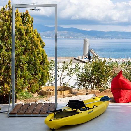 Splash With Amazing Sea Views In Piso Livadi Dış mekan fotoğraf
