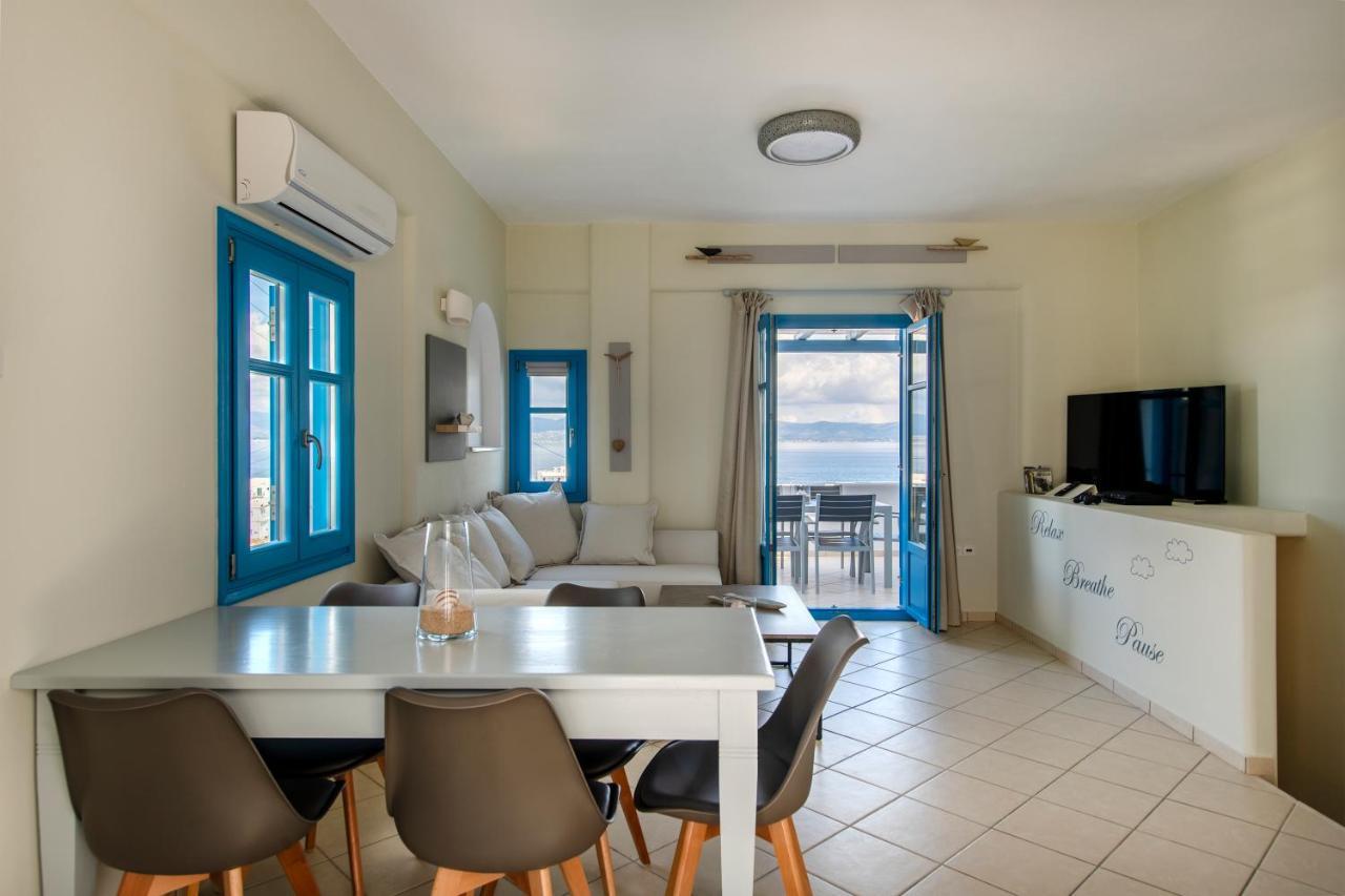 Splash With Amazing Sea Views In Piso Livadi Dış mekan fotoğraf