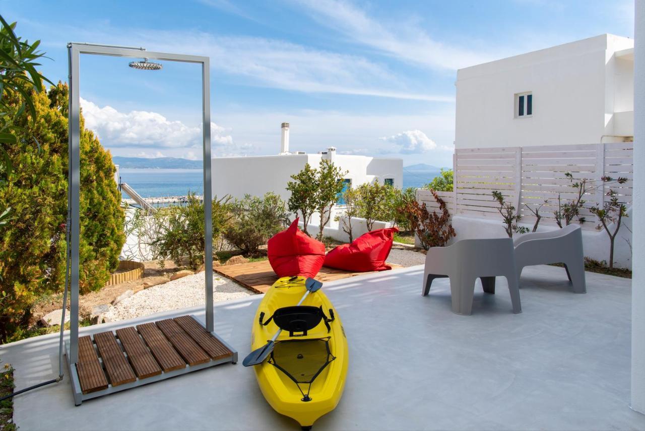 Splash With Amazing Sea Views In Piso Livadi Dış mekan fotoğraf