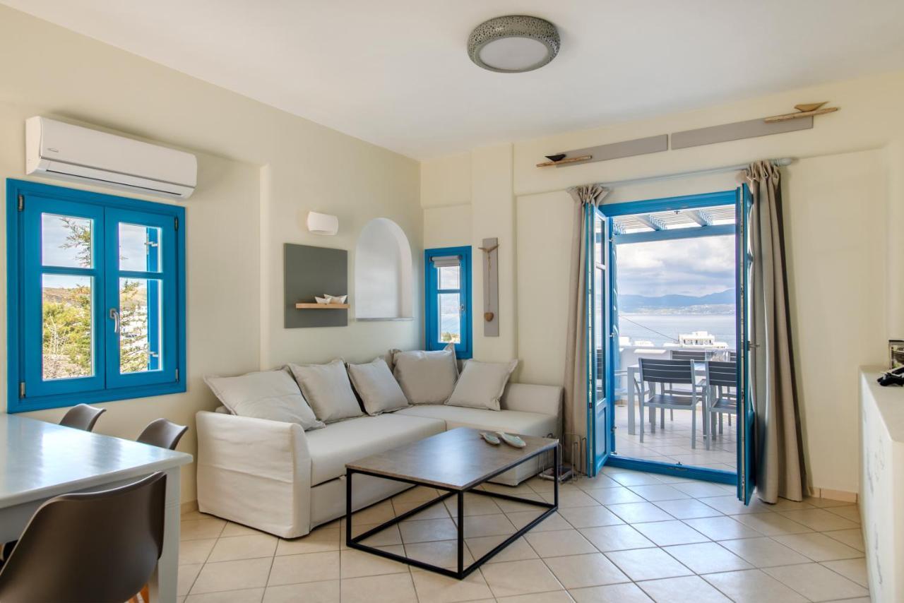Splash With Amazing Sea Views In Piso Livadi Dış mekan fotoğraf